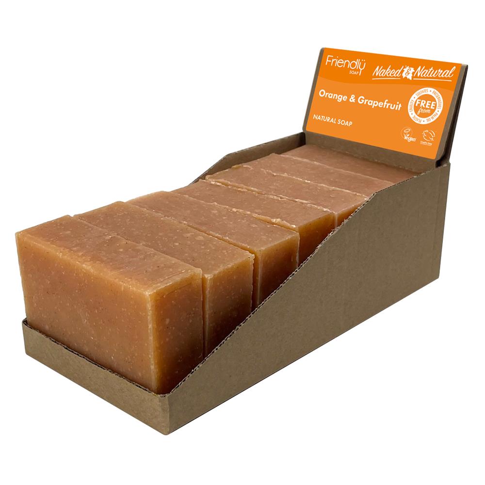 Unpackaged Orange Soap