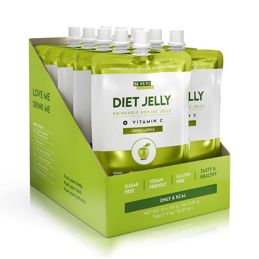 Diet Jelly Konjac Green Apple 150g