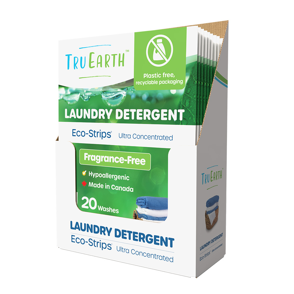 Eco Laundry Strips Fragrance Free 20 strips