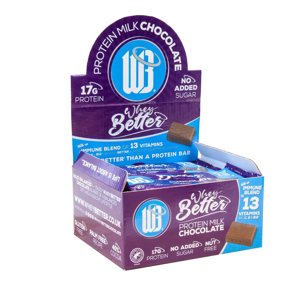 Protein Milk Chocolate (Pack of 12)