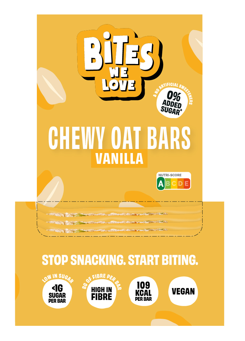 Vanilla Chewy Oat Bars 30g