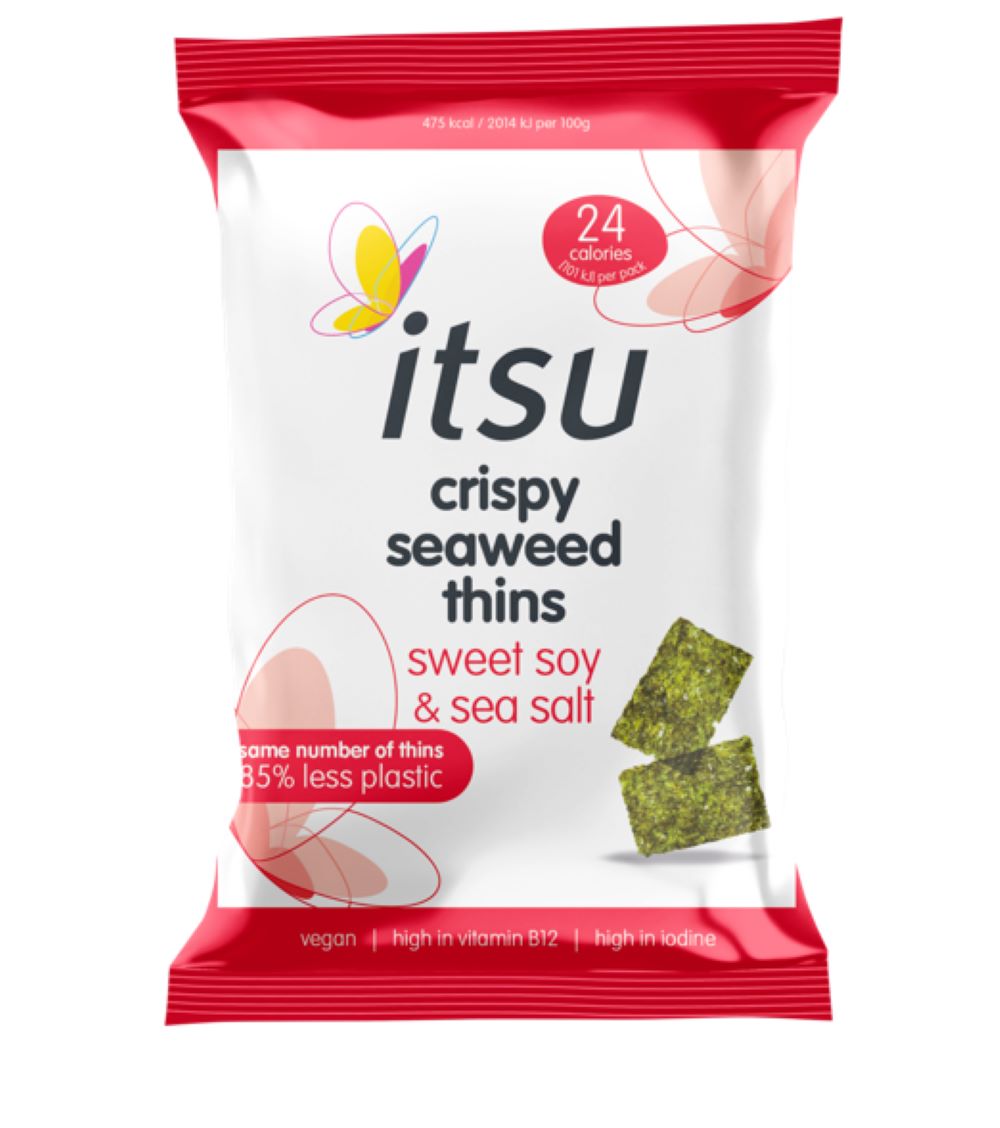 Sweet Soy Seaweed Thins (Pack of 20)