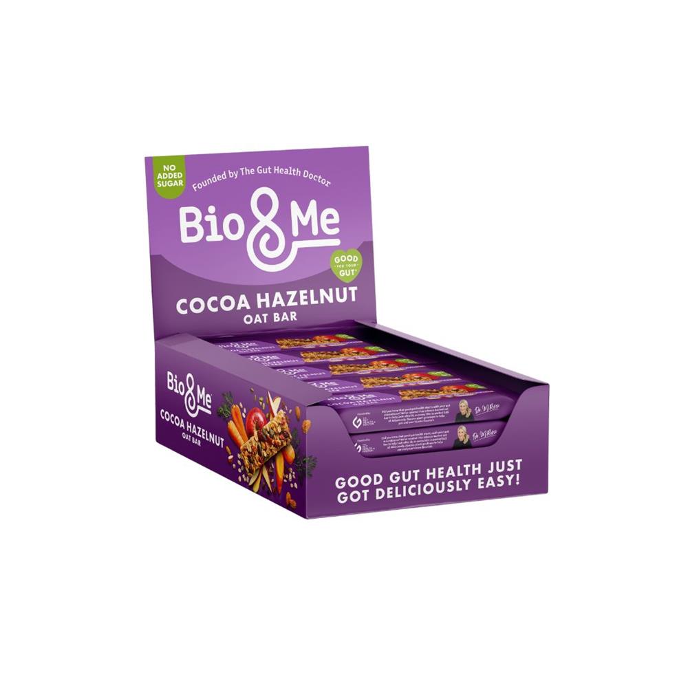 Bio&Me Cocoa & Hazelnut Bar (Pack of 6)