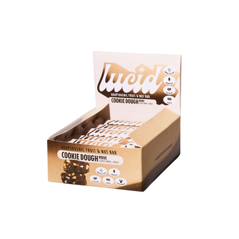 GF Lions Mane Maca Adaptogen Bar 50g