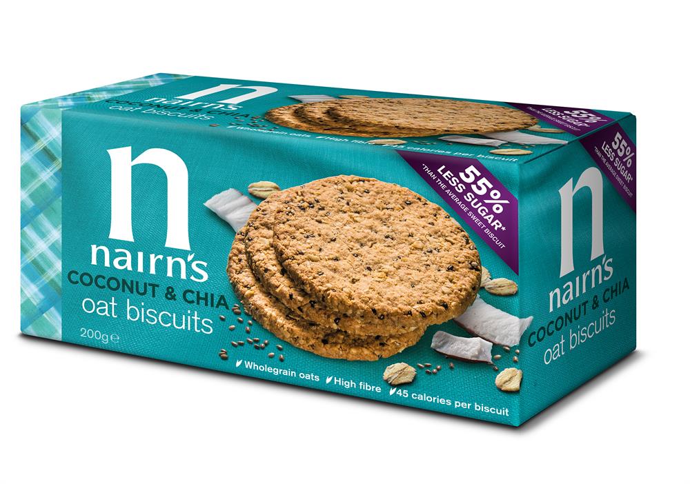 Nairn's Coconut and Chia Oat B