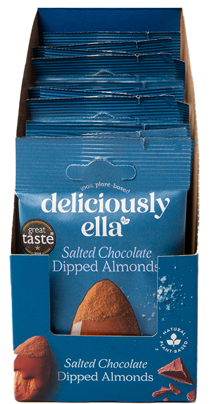 Salted Chocolate Dipped Almonds 27g