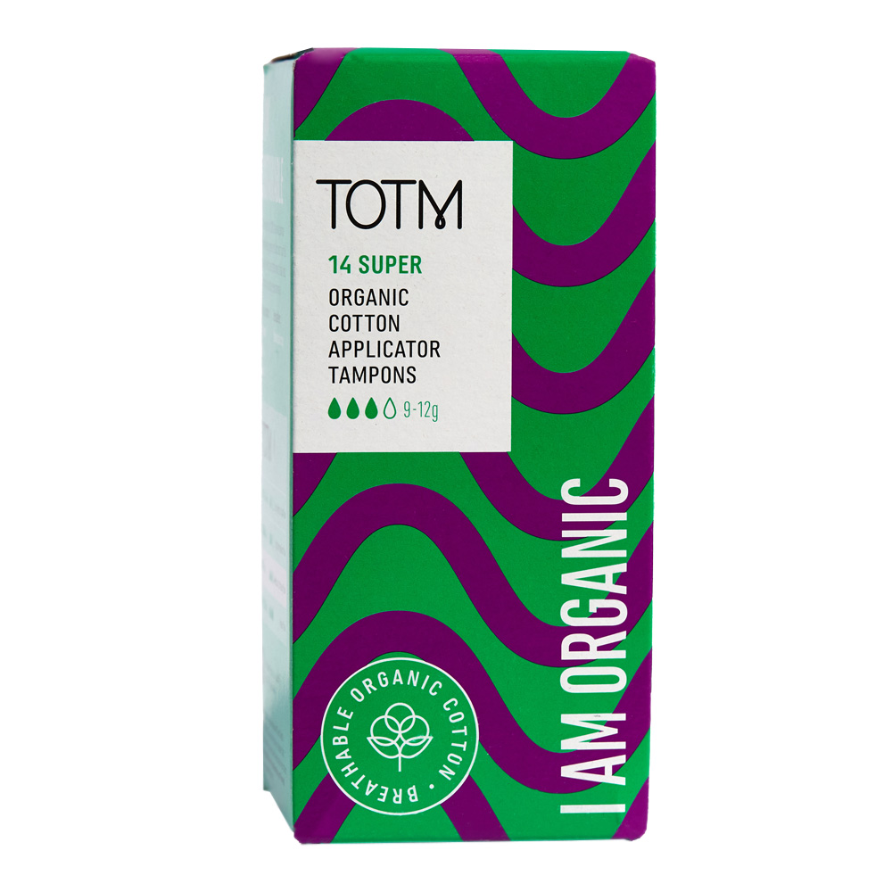 Organic Tampons - App Super 14 Per Box Case of 10